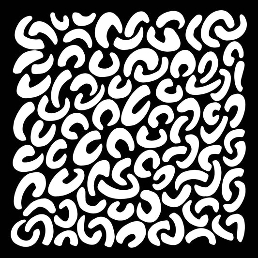 Woodware Faux Leopard 6 in x 6 in Stencil (FRST042)