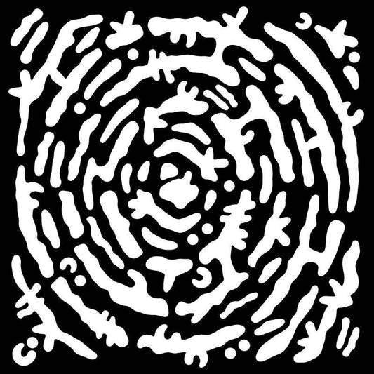 Woodware Coral Branches 6 in x 6 in Stencil (FRST055)