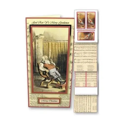 Download - Card Kit - God Rest Ye Merry Gentlemen - Printable Heaven