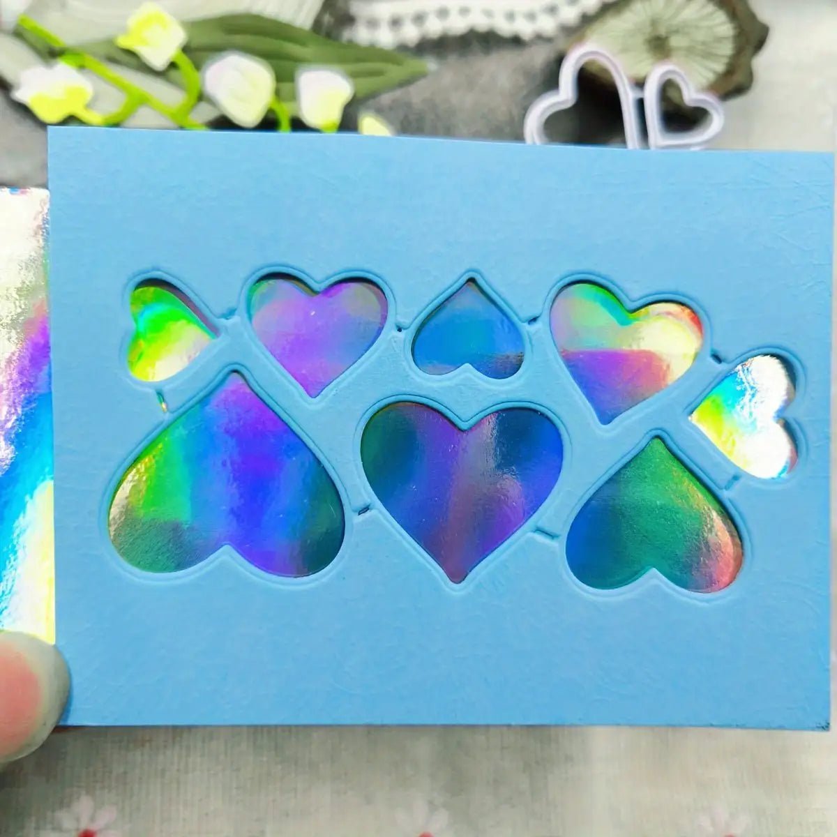 Printable Heaven Small Cutting Die - Heart (8pcs) (H019) - Printable Heaven