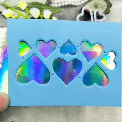Printable Heaven Small Cutting Die - Heart (8pcs) (H019) - Printable Heaven