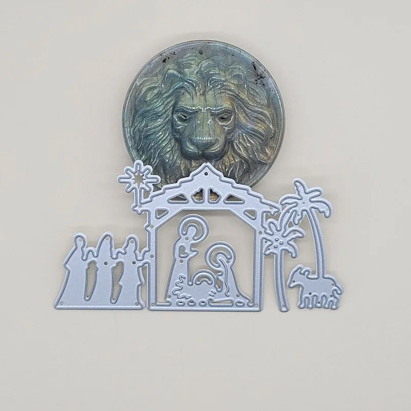 Printable Heaven Large Cutting Die - Nativity Scene (1pc)