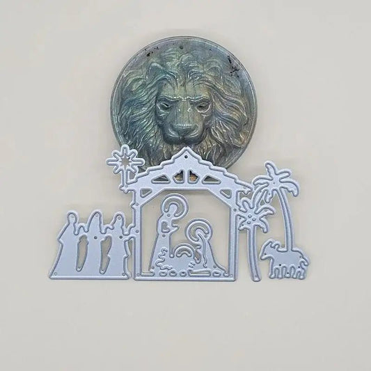 Printable Heaven Large Cutting Die - Nativity Scene (1pc) (P065) - Printable Heaven