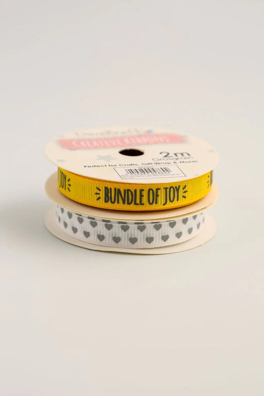 Dovecraft Baby Ribbon - Bundle of Joy (2pk) - Printable Heaven