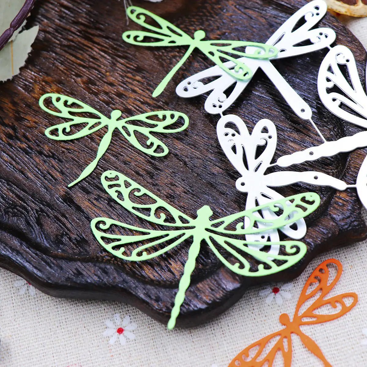 Printable Heaven Large Cutting Die - Dragonflies (3pcs) (A171) - Printable Heaven