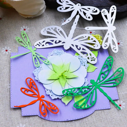 Printable Heaven Large Cutting Die - Dragonflies (3pcs) (A171) - Printable Heaven