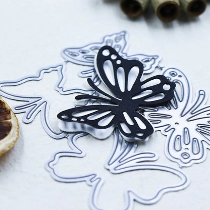 Printable Heaven Small Cutting Die - Butterfly (4pcs) (A160) - Printable Heaven