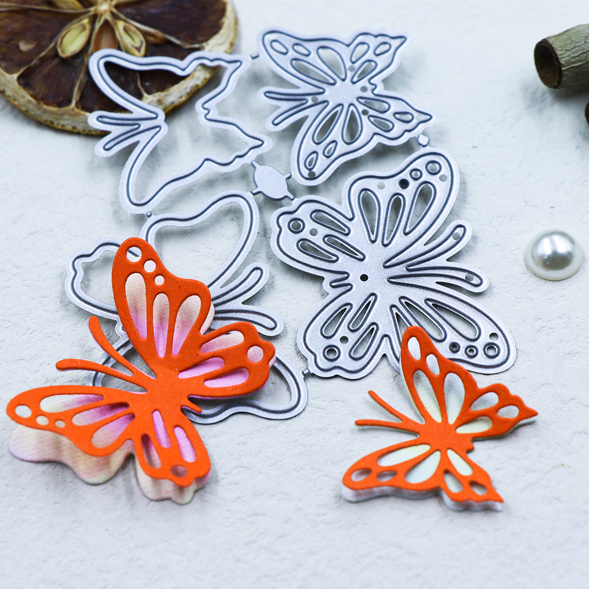 Printable Heaven Small Cutting Die - Butterfly (4pcs) (A160)