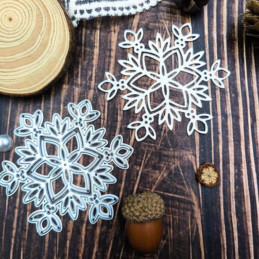 Printable Heaven Small Cutting Die - Intricate Snowflake (1pc) (F087) - Printable Heaven