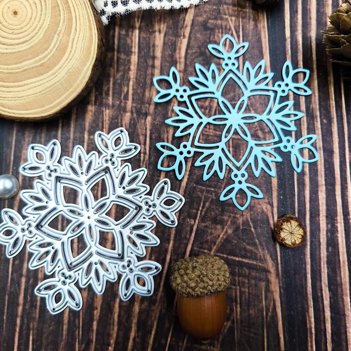 Printable Heaven Small Cutting Die - Intricate Snowflake (1pc) (F087) - Printable Heaven