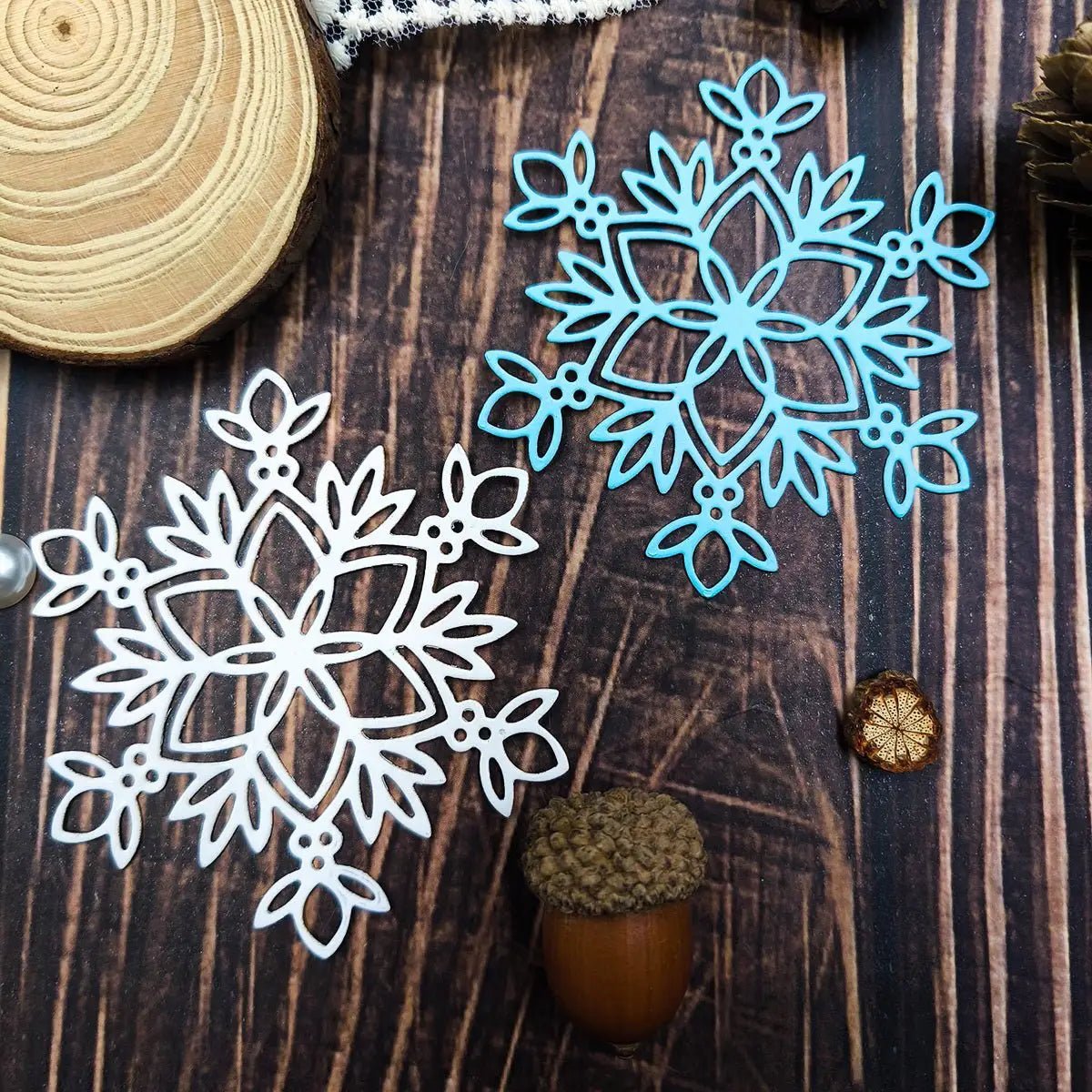 Printable Heaven Small Cutting Die - Intricate Snowflake (1pc) (F087) - Printable Heaven