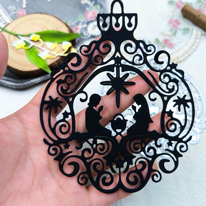 Printable Heaven Large Cutting Die - Nativity Bauble (1pc) (P071)