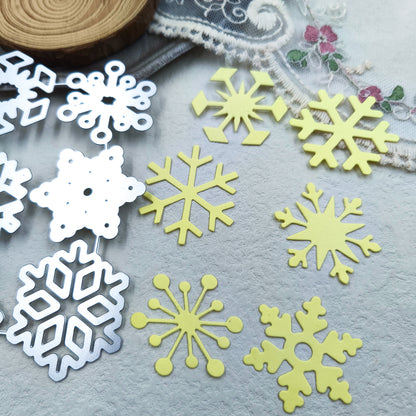 Printable Heaven Large Cutting Die - Snowflakes (6pcs) (F078-2)