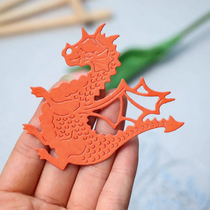 Dragon & Egg Cutting Die (3 PCS) (A111) - Printable Heaven