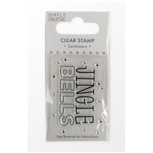 Simply Creative Mini Clear Stamp - Jingle Bells