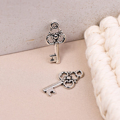 Key Metal Charms (8pcs) (MLB-029)