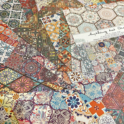 Mandala Scrapbook Paper Pad 