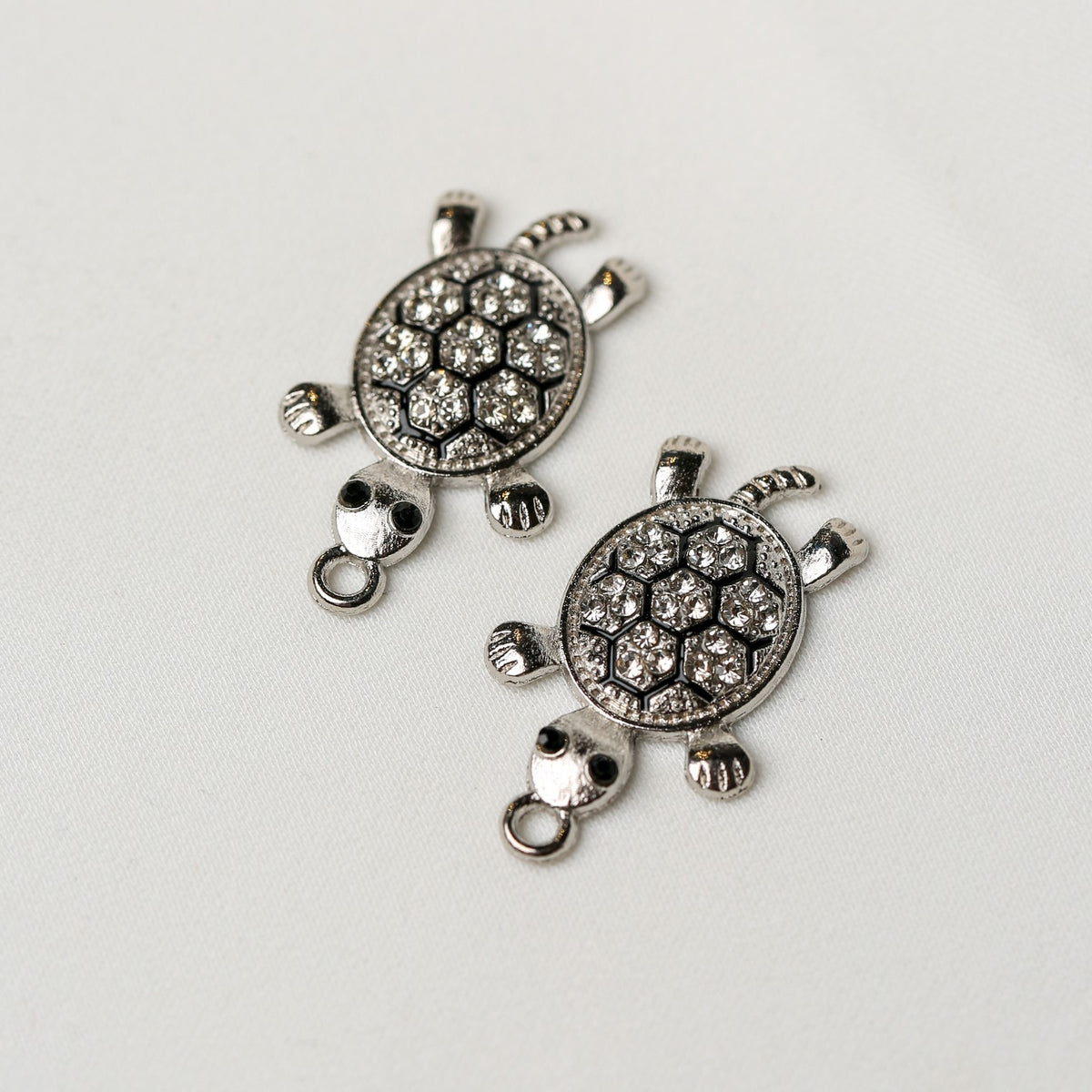 Turtle Metal Charms (2pcs) (MLB-081) - Printable Heaven