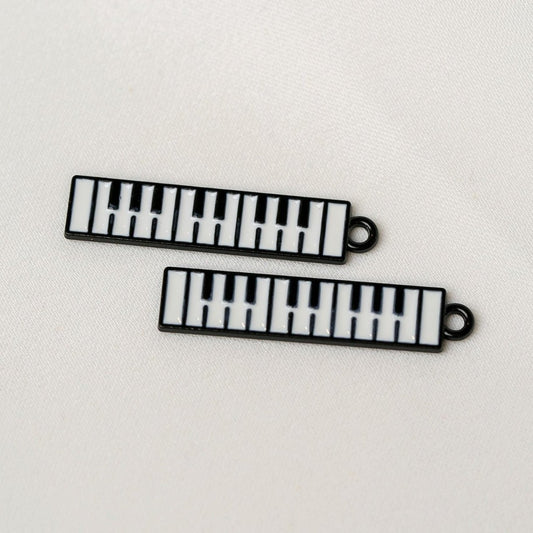 Keyboard Metal Charms (2pcs) (MLB-121) - Printable Heaven