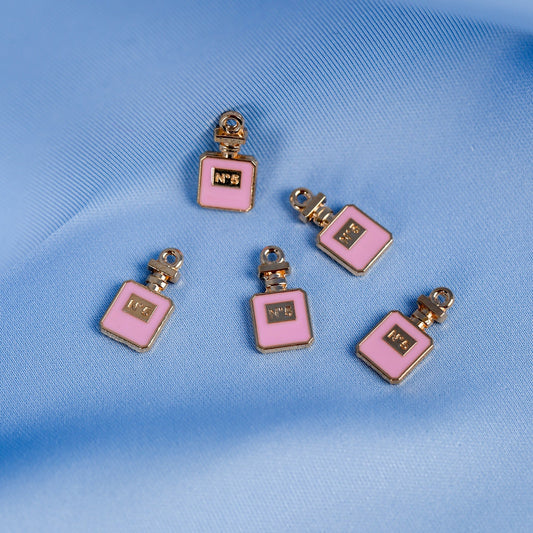 Perfume Bottle Metal Charms (MLB-045)