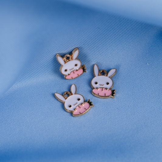 Bunny Metal Charms  (MLB-046)