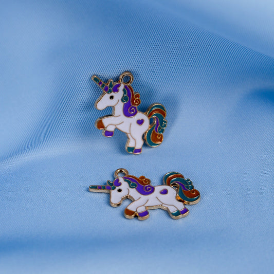 Unicorn Metal Charms (MLB-050)