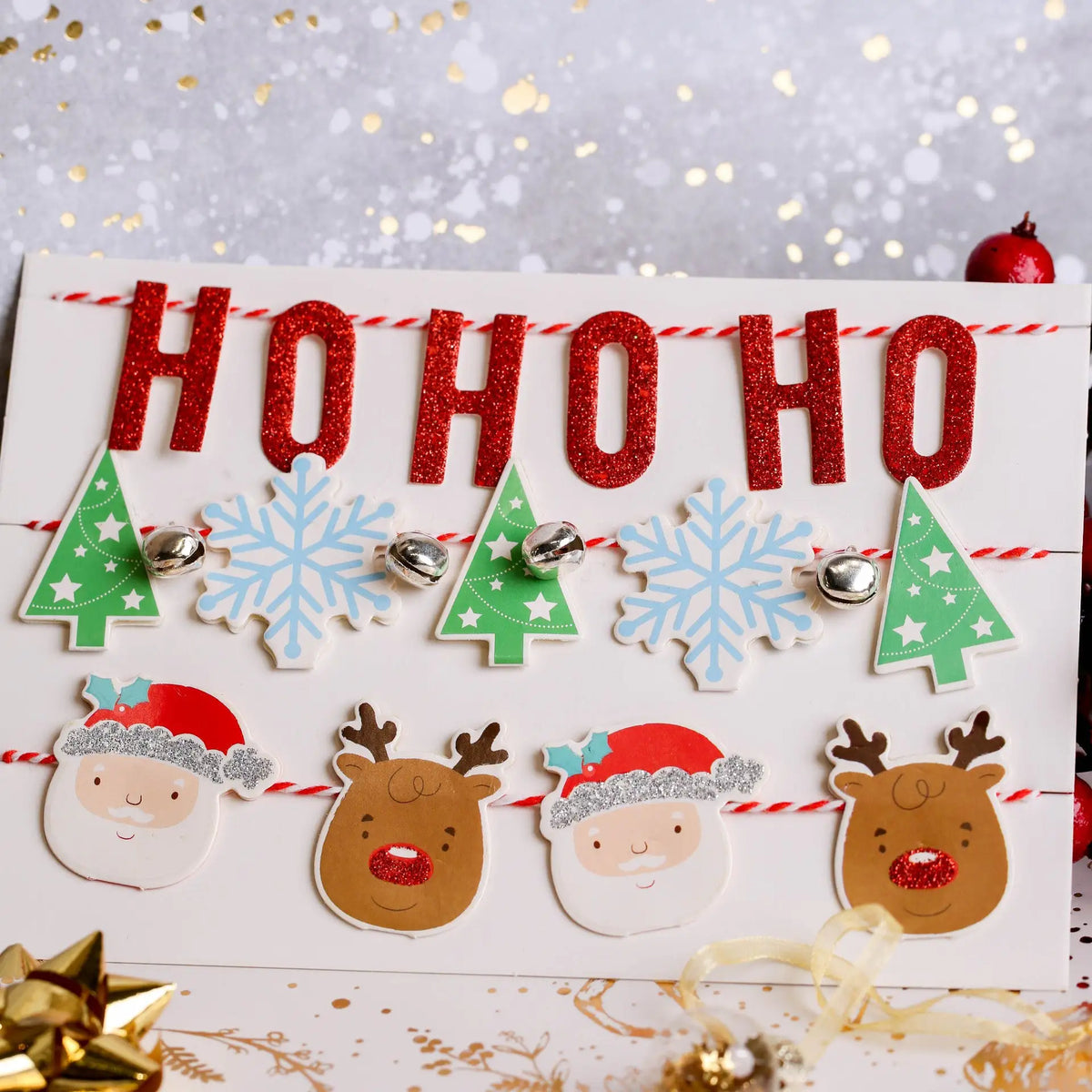 Mini Garlands 3 Pack (XMA4054) - Printable Heaven