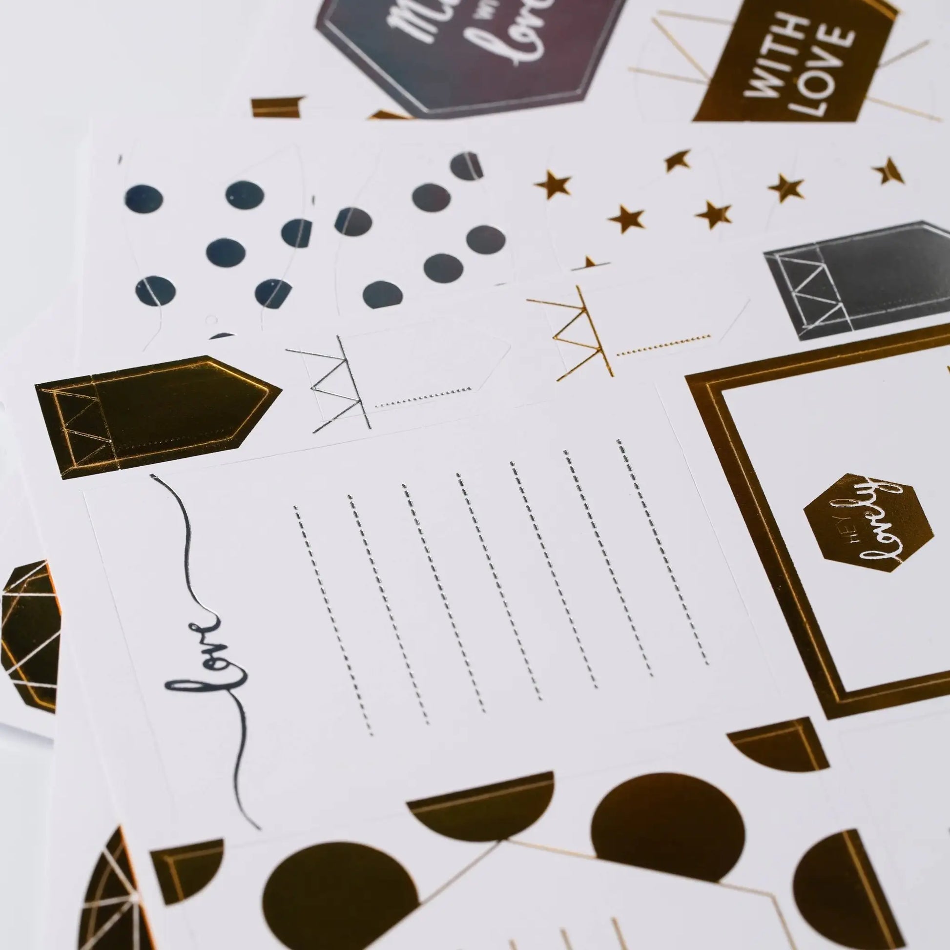 Modern Lustre - A4 Ultimate Die-cut & Paper Pack, 48pk (PMA 169147) - Printable Heaven
