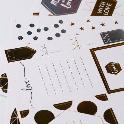 Modern Lustre - A4 Ultimate Die-cut & Paper Pack, 48pk (PMA 169147) - Printable Heaven