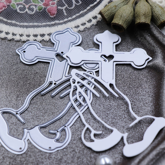 Printable Heaven Cutting Die Praying Hands (P077)