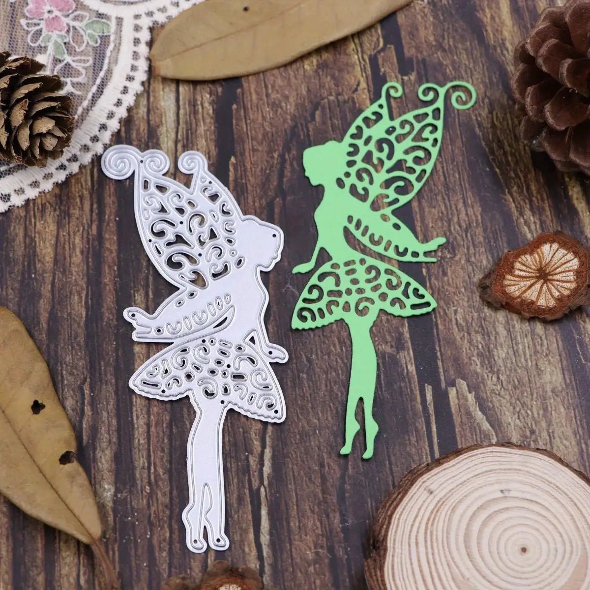 Printable Heaven Cutting Die Fairy Princess Ballerina (P090) - Printable Heaven