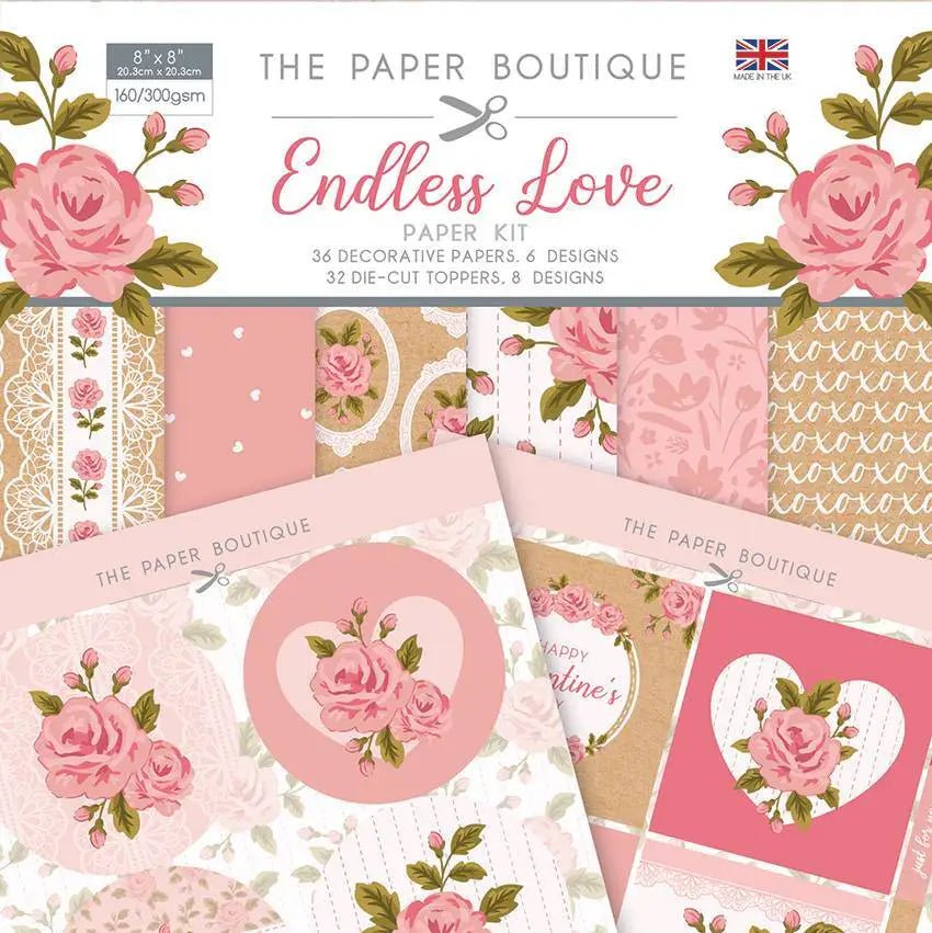The Paper Boutique Endless Love Paper Kit (PB1469) - Printable Heaven
