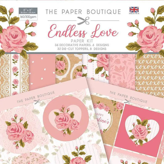 The Paper Boutique Endless Love Paper Kit (PB1469) - Printable Heaven