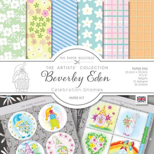 The Paper Boutique Celebration Gnomes Paper Kit (PB1628) - Printable Heaven