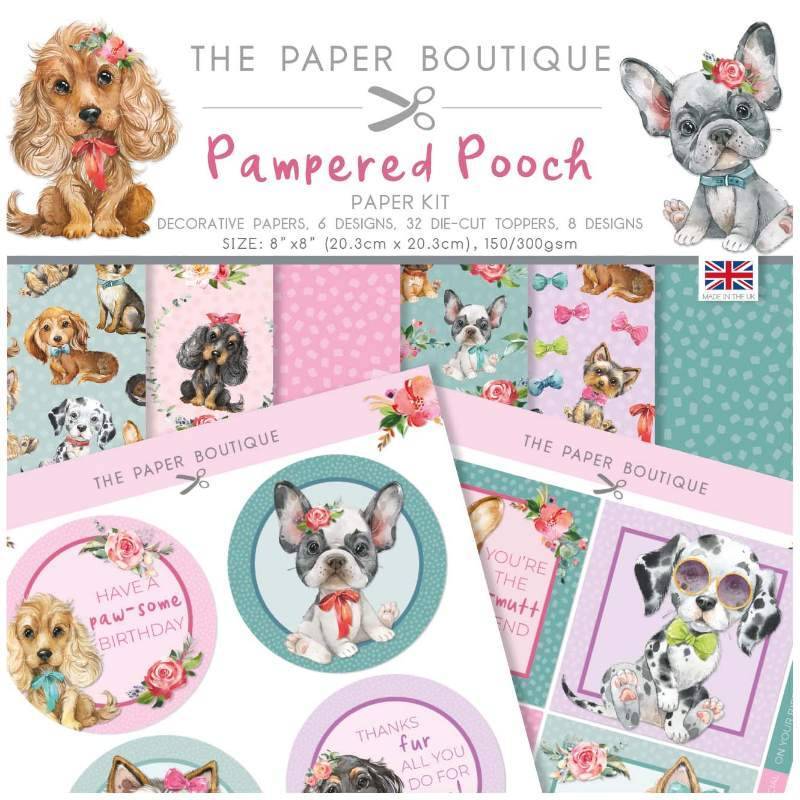 The Paper Boutique Pampered Pooch Paper Kit (PB1787) – Printable Heaven