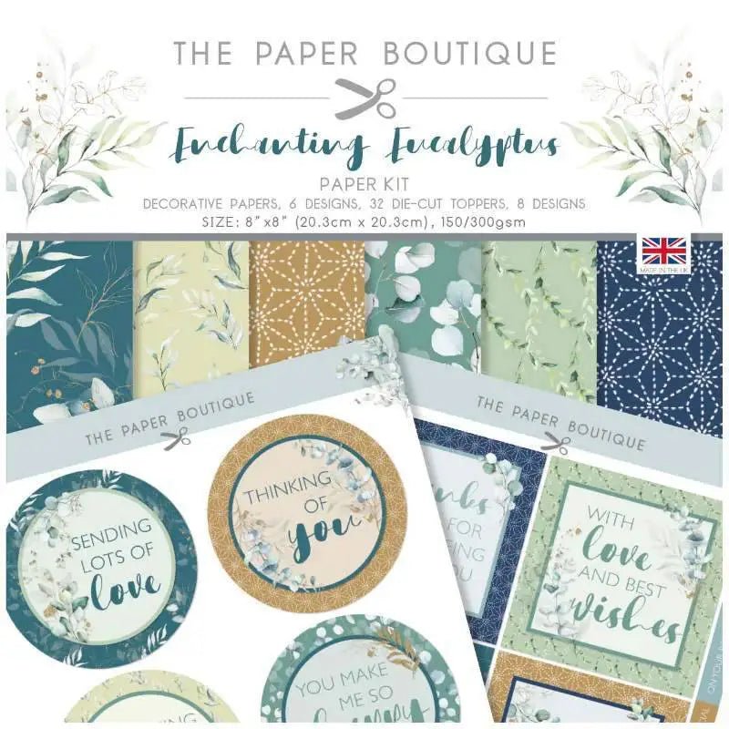 The Paper Boutique Enchanting Eucalyptus Paper Kit (PB1870) - Printable Heaven