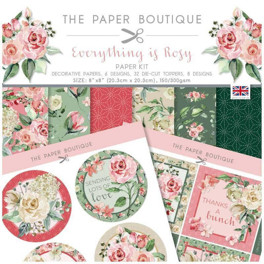The Paper Boutique Everything is Rosy Paper Kit (PB1885)