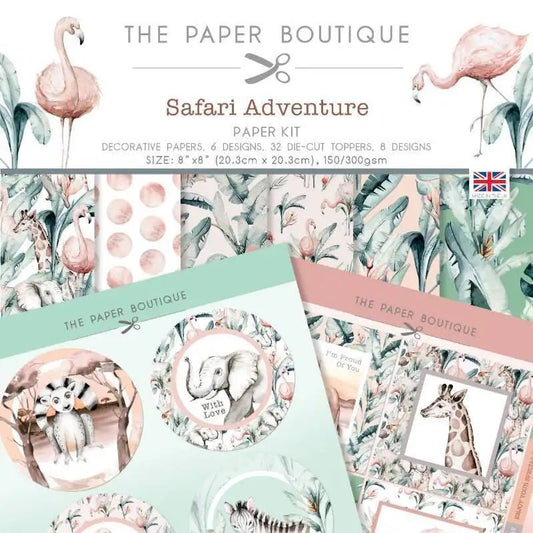 The Paper Boutique Safari Adventure Paper Kit (PB1954) - Printable Heaven