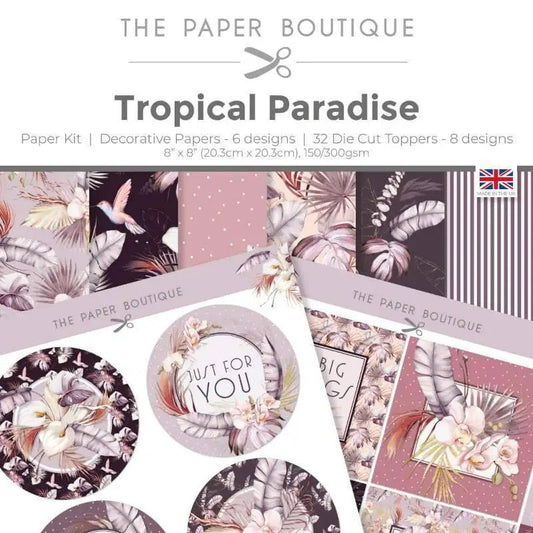 The Paper Boutique Tropical Paradise Paper Kit (PB2025) - Printable Heaven