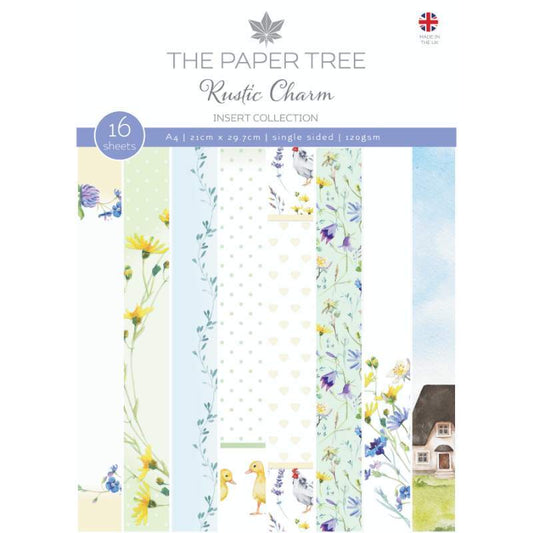 The Paper Tree Rustic Charm A4 Insert Collection (PTC1229)
