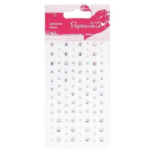 Adhesive Stones (104pcs) - Transparent (PMA 351403) - Printable Heaven
