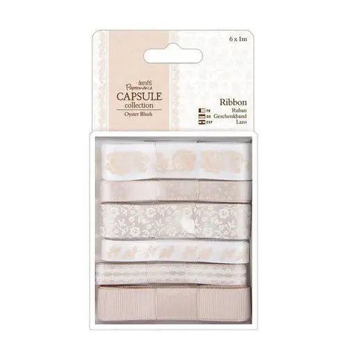 1m Ribbon (6pcs) - Capsule - Oyster Blush (PMA 367112) - Printable Heaven