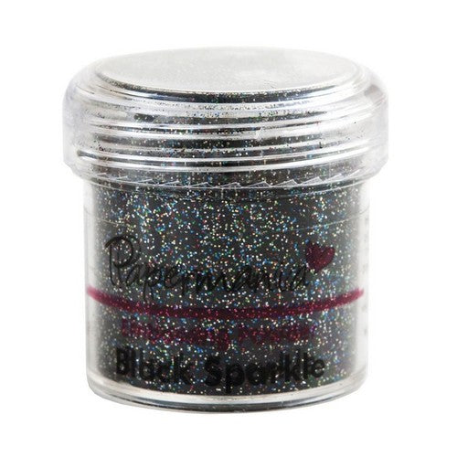 Embossing Powder - Black Sparkle (PMA 4021009)