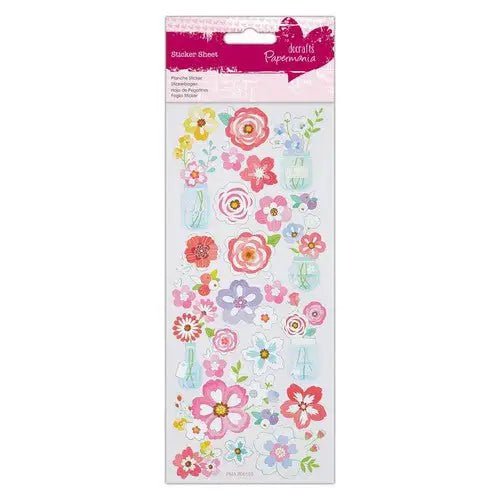Foil Stickers - Flower Jars (PMA 806108) - Printable Heaven