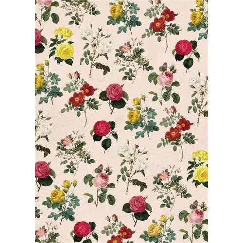 A4 Paper Pack (4pk) - Botanicals (PMA DCM 028 ) - Printable Heaven