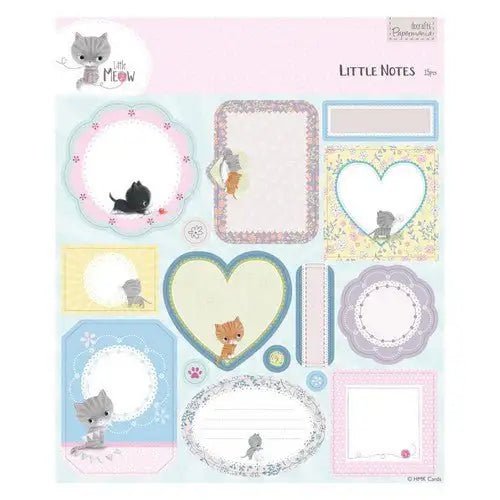 Little Notes (12pcs) - Little Meow - Printable Heaven