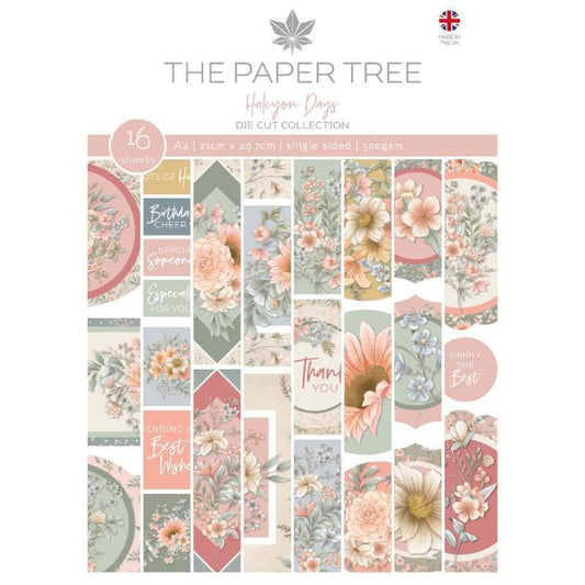 The Paper Tree Halcyon Days A4 Die Cut Sheets (PTC1191)