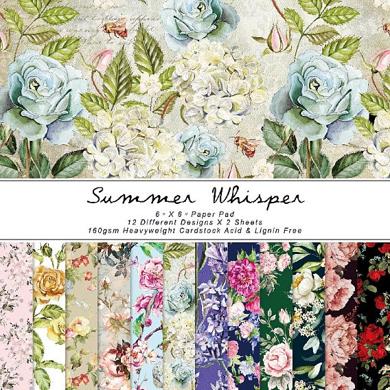 Summer Whisper Paper Pad (24 Sheets)