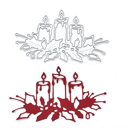 Printable Heaven Large Cutting Die - Christmas Candle (1pc) 