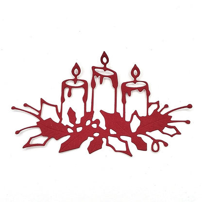 Printable Heaven Large Cutting Die - Christmas Candle (1pc) (PW-WG76908-01)